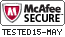 Secure tested 18-May